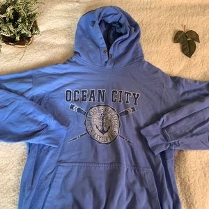 Oversized, Ocean City NJ hoodie (size medium)